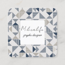 抽象芸術型枠、ソーシャルメディアの名刺