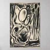 抽象芸術型枠 |ルドルフ・バウアー ポスター (正面)