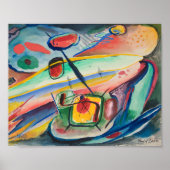 抽象芸術型枠 |ルドルフ・バウアー ポスター (正面)