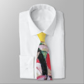 抽象芸術型枠(別名カラーフラワーズ)by Franz Marc ネクタイ (タイ)