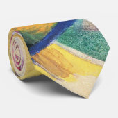 抽象芸術型枠(別名カラーフラワーズ)by Franz Marc ネクタイ (ロール)