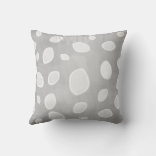 抽象芸術型水彩モダンデザイン枕 クッション (裏面)