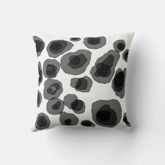 抽象芸術型水彩モダンデザイン枕 クッション (裏面)