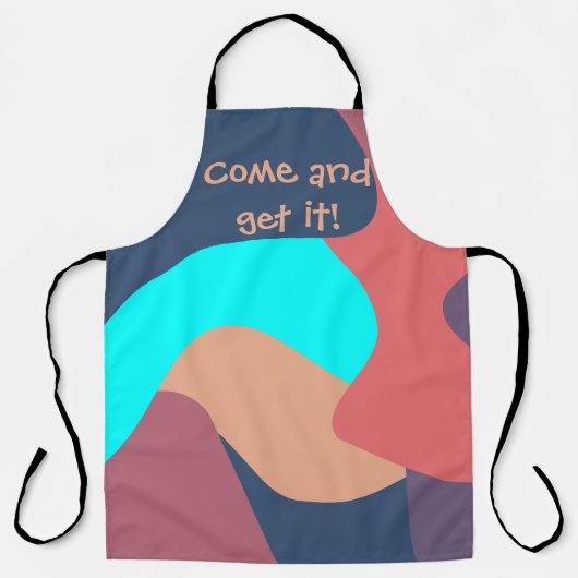 抽象芸術塊 エプロン (正面)