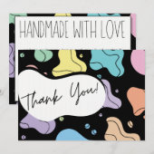 抽象芸術壮麗 サンキューカード (正面/裏面)