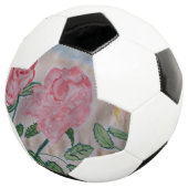 抽象芸術夏バラ サッカーボール (3/4)