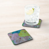 抽象芸術夏フローラ懸命プラスチックコースター コースター (右側)