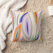 抽象芸術夏芸術的イラストレーション型クレ クッション (ブランケット)