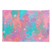 抽象芸術外部空間アートワーク|ピローケース 枕カバー (裏面-左)