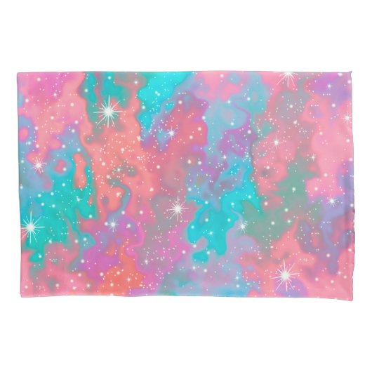 抽象芸術外部空間アートワーク|ピローケース 枕カバー (正面左)