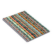 抽象芸術多彩パターン ノートブック (右側)