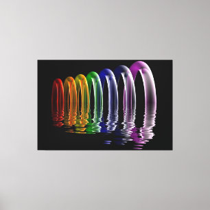 抽象芸術多次元芸術 キャンバスプリント