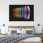 抽象芸術多次元芸術 キャンバスプリント (インサイチュ (寝室))