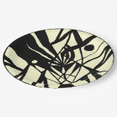 抽象芸術夜 ペーパープレート (アングル)