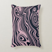 抽象芸術大理石の波のアートワーク | アクセントクッション (正面(垂直))