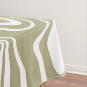 抽象芸術大理石の波のアートワーク | テーブルクロス (インサイチュ)