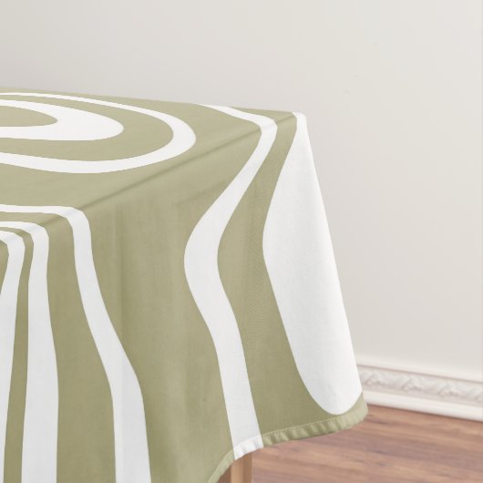 抽象芸術大理石の波のアートワーク | テーブルクロス (インサイチュ)