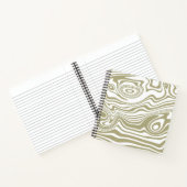 抽象芸術大理石の波のアートワーク | ノートブック (内部)