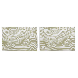 抽象芸術大理石の波のアートワーク | 枕カバー