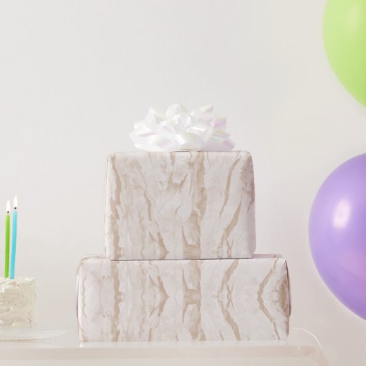 抽象芸術大理石の渦巻き ラッピングペーパー (パーティーギフト)