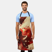 抽象芸術大理石の背景。 エプロン (着用した状態)