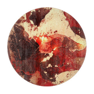 抽象芸術大理石の背景。 カッティングボード