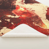 抽象芸術大理石の背景。 シェルパブランケット (3/4)