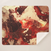 抽象芸術大理石の背景。 シェルパブランケット (正面(横))