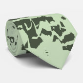 抽象芸術大理石の飛沫絵を描付 ネクタイ (ロール)