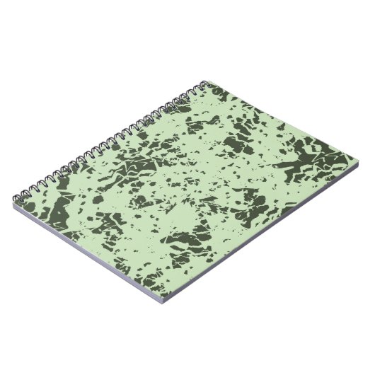 抽象芸術大理石の飛沫絵を描付 ノートブック (左側)