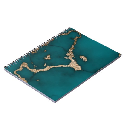 抽象芸術大理石イラストレーションかわいい ノートブック (左側)