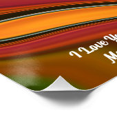 抽象芸術大理石カラフル光沢ポスター ポスター (コーナー)