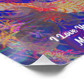 抽象芸術大理石カラフル光沢ポスター ポスター (コーナー)