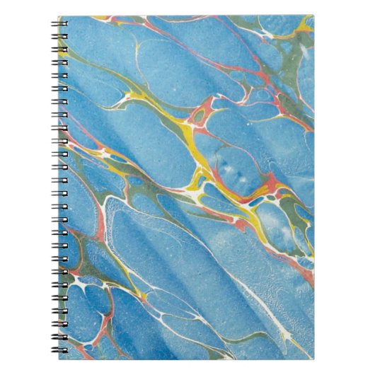 抽象芸術大理石テクスチャの背景 ノートブック (正面)