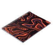 抽象芸術大理石テクスチャの背景 ノートブック (左側)