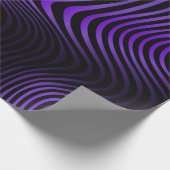 抽象芸術大理石テクスチャの背景（明るい線） ラッピングペーパー (角)