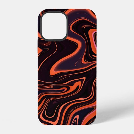 抽象芸術大理石テクスチャの背景 iPhoneケース (裏面)
