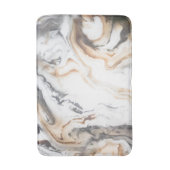 抽象芸術大理石テクスチャ自然 バスマット (正面縦)