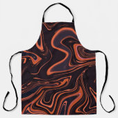 抽象芸術大理石：テクス芸術的チャの背景 エプロン (正面)