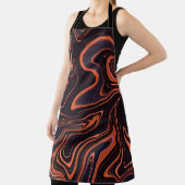 抽象芸術大理石：テクス芸術的チャの背景 エプロン (インサイチュ)