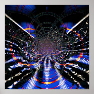 抽象芸術天井1.4a ポスター