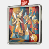 抽象芸術天使 メタルオーナメント (左)