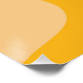 抽象芸術女性ポートレートハートタトゥーモダン ポスター (コーナー)