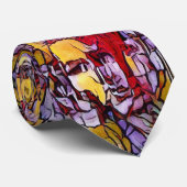 抽象芸術女性ポートレート ネクタイ (ロール)
