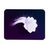 抽象芸術女性ポートレート マグネット (横)