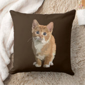 抽象芸術子猫枕 クッション (ブランケット)