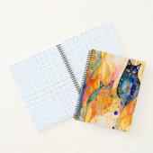 抽象芸術子猫 ノートブック (内部)