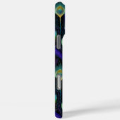 抽象芸術孔雀の羽模様 Case-Mate iPhoneケース (裏面 / 右)