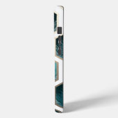 抽象芸術孔雀フェザー幾何デザイン Case-Mate iPhoneケース (裏面 / 左)