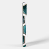 抽象芸術孔雀フェザー幾何デザイン Case-Mate iPhoneケース (裏面 / 右)
